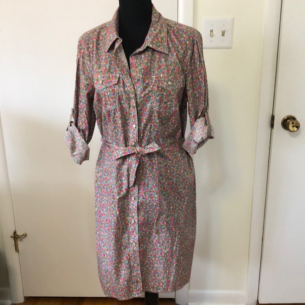 Tommy Hilfiger Shirt dress floral.